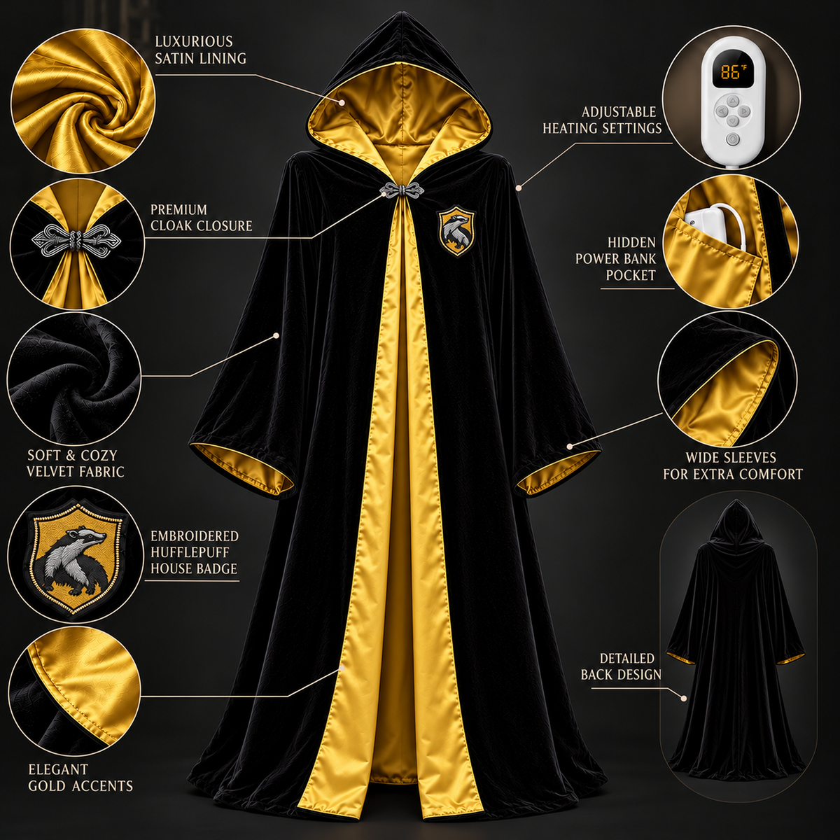 The Wizardly Heated Robe